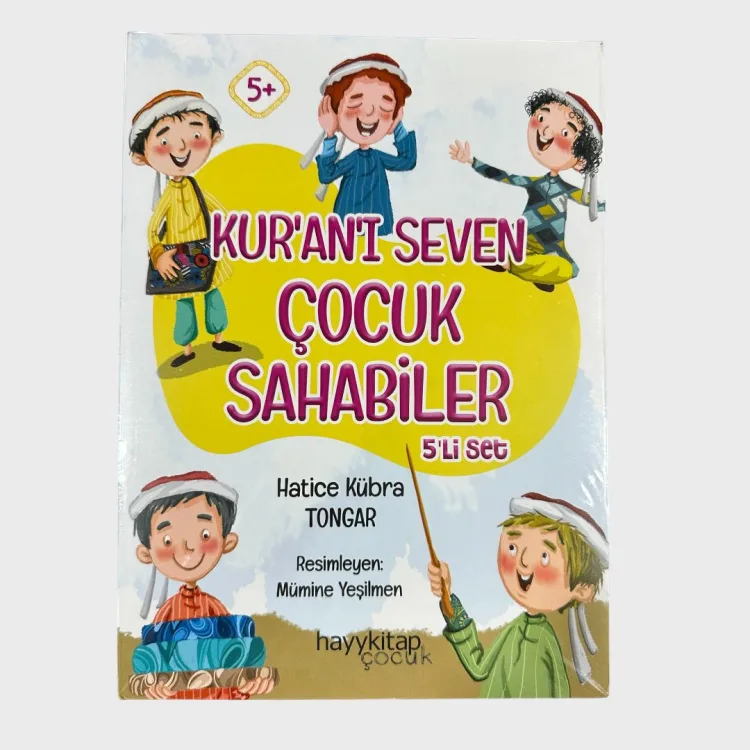 Kur’an’ı Seven Çocuk Sahabiler 5’li Set - Hatice Kübra Tongar