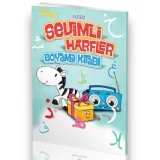 Sevimli Harfler Boyama Kitabı 4-6 Yaş
